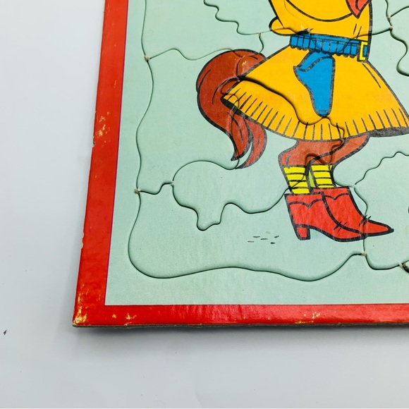 Vintage Built-Rite Animal Tray Puzzles – Set of 3 (Percy Panda, Sammy Squirrel) - Picture 9 of 14